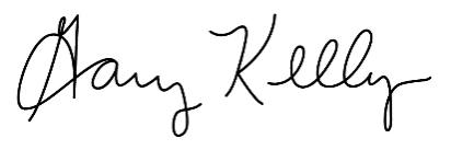 Gary Kelly signature