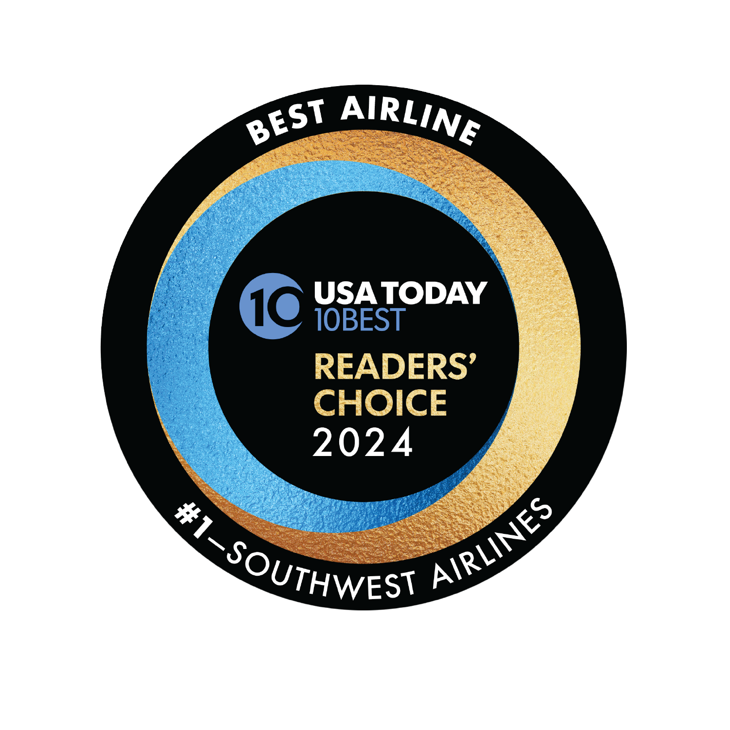 USA TODAY award for best airline 2024